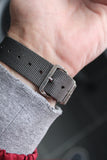 NOS Genuine Vintage British Military Wristwatch Strap 18mm Admiralty Grey c.70s