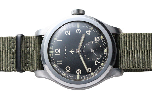 WW2 Cyma Dirty Dozen WWW Army Wristwatch