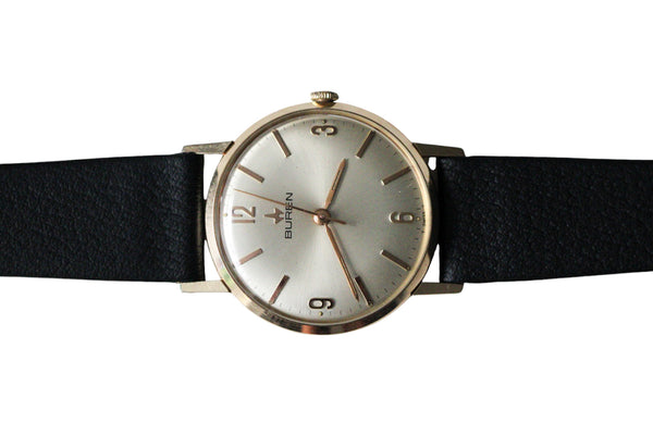 Buren 9ct Gold Dress Watch c.1960