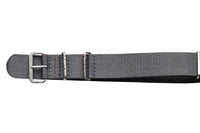 NOS Genuine Vintage British Military Wristwatch Strap 18mm Admiralty Grey c.70s