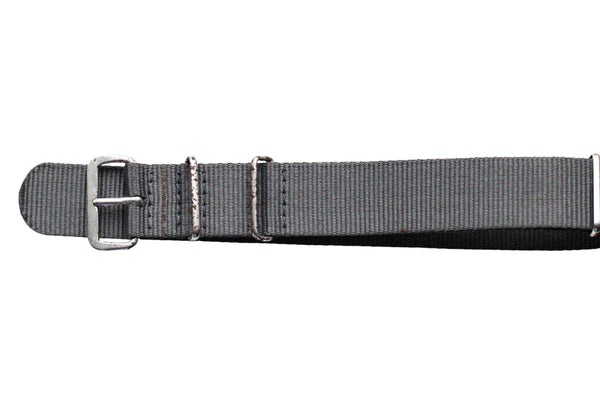 NOS Genuine Vintage British Military Wristwatch Strap 18mm Admiralty Grey c.70s