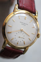 Patek Philippe Ref.2484 18k Gold c.1956 with Extract.