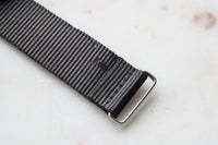 NOS Genuine Vintage British Military Wristwatch Strap 18mm Admiralty Grey c.70s