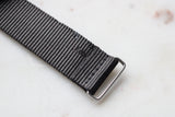 NOS Genuine Vintage British Military Wristwatch Strap 18mm Admiralty Grey c.70s