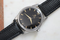 Vintage Omega Seamaster Black Gilt Ref 2846-4 2848 c.1956.