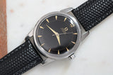 Vintage Omega Seamaster Black Gilt Ref 2846-4 2848 c.1956.