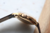Razor Sharp Javil Chronographe Suisse 18k Chronograph c.1950s