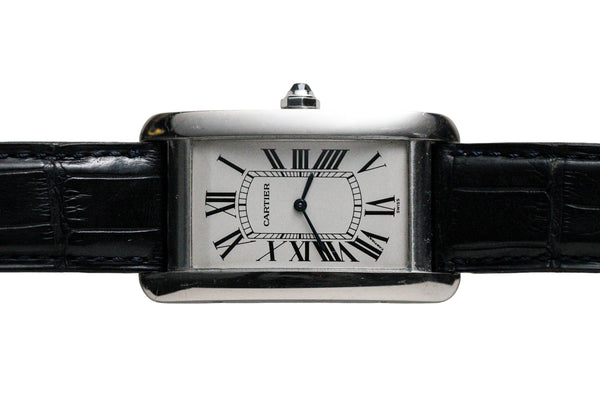 Cartier Tank Américaine CPCP 18k White Gold Ref.1736