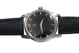 Vintage Omega Seamaster Black Gilt Ref 2846-4 2848 c.1956.