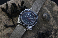 Obscure Vintage Alpha Automatic Depth Gauge Monnin Cased Divers Tool Watch