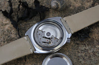 Obscure Vintage Alpha Automatic Depth Gauge Monnin Cased Divers Tool Watch