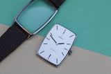 Delightful Vintage Omega Geneve Rectangular Wristwatch ref 111.095 c.1969