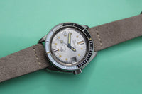 Super Cool Vintage Squale Medium Divers Watch Bakelite Bezel