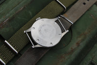 Vintage Smiths W10 British Army Military Issue Wristwatch 1968