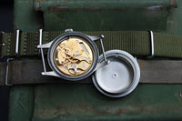 Vintage Smiths W10 British Army Military Issue Wristwatch 1968