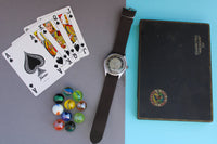 Super Vintage WW2 Era Omega Suveran Two Tone Wristwatch 2400-2 c.1944