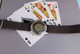 Super Vintage WW2 Era Omega Suveran Two Tone Wristwatch 2400-2 c.1944