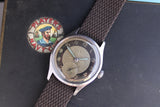 Super Vintage WW2 Era Omega Suveran Two Tone Wristwatch 2400-2 c.1944