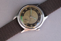 Super Vintage WW2 Era Omega Suveran Two Tone Wristwatch 2400-2 c.1944
