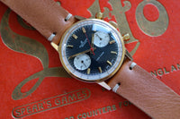 Vintage Breitling Top Time 2000-33 Reverse Panda Chronograph c.1966