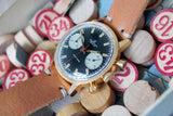 Vintage Breitling Top Time 2000-33 Reverse Panda Chronograph c.1966
