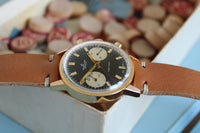 Vintage Breitling Top Time 2000-33 Reverse Panda Chronograph c.1966