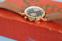 Vintage Breitling Top Time 2000-33 Reverse Panda Chronograph c.1966