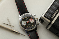 Vintage Smiths Astral Chronograph Wristwatch Valjoux 7733 with Box