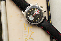 Vintage Smiths Astral Chronograph Wristwatch Valjoux 7733 with Box