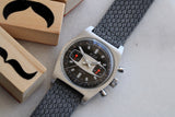 Vintage Hoga/Vulcain "Surfboard" Chronograph Wristwatch.