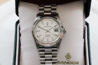 Vintage Sandoz of Switzerland "President" Wristwatch Full Set.