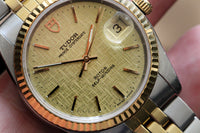 Vintage Tudor Prince Oysterdate Ref 74033 Two Tone