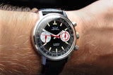 Vintage Smiths Astral Chronograph Wristwatch Valjoux 7733 with Box