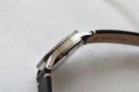Vintage Croton Chronomaster Aviator Sea Diver Rare White Dial