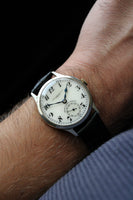 Early Patek Philippe Calatrava Wristwatch Retailed by Oscar Linke Genova c.1928 (recase)