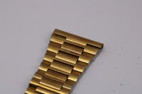 NOS Vintage NSA Novavit Gold Plated 24mm Flared Bracelet