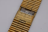 NOS Vintage NSA Novavit Gold Plated Heuer Silverstone Style 24mm Bracelet