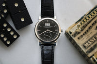 A. Lange & Söhne Langematik Big Date 308.027 18k White Gold c.1998