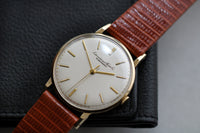 Vintage IWC 9k Yellow Gold Dress Watch c.1962