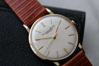Vintage IWC 9k Yellow Gold Dress Watch c.1962