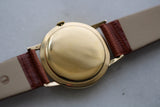 Vintage IWC 9k Yellow Gold Dress Watch c.1962