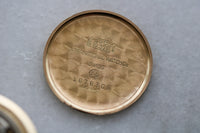 Vintage IWC 9k Yellow Gold Dress Watch c.1962