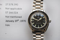 Vintage Omega Seamaster 300 Ref.166.024 c.1970 with Extract and Box.