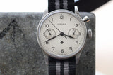 Rare Lemania Series II Non-Lume Royal Navy Nuclear Submarine Monopusher Chronograph