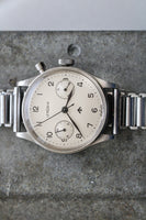Rare Lemania Series II Non-Lume Royal Navy Nuclear Submarine Monopusher Chronograph