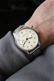 Rare Lemania Series II Non-Lume Royal Navy Nuclear Submarine Monopusher Chronograph