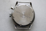 Rare Lemania Series II Non-Lume Royal Navy Nuclear Submarine Monopusher Chronograph