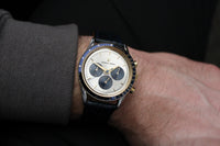 Universal Geneve Compax Panda "Baby Nina" Bi-Metal Chronograph Ref.284.495. c.1994.