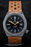 Super Rare Vintage Nivada Automatic Depthmaster Monnin Cased Divers Watch