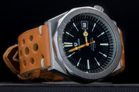 Super Rare Vintage Nivada Automatic Depthmaster Monnin Cased Divers Watch